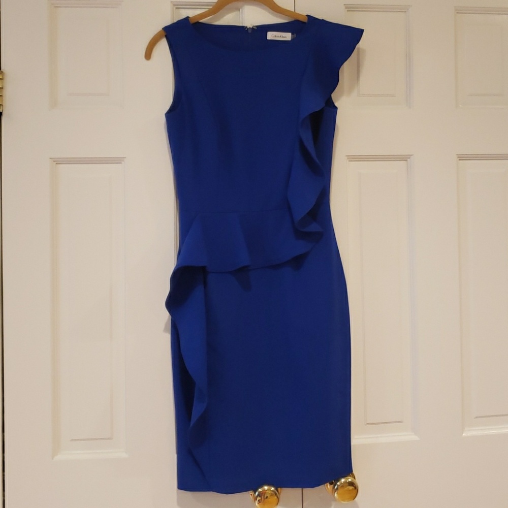 Royal Blue Calvin Klein Dress